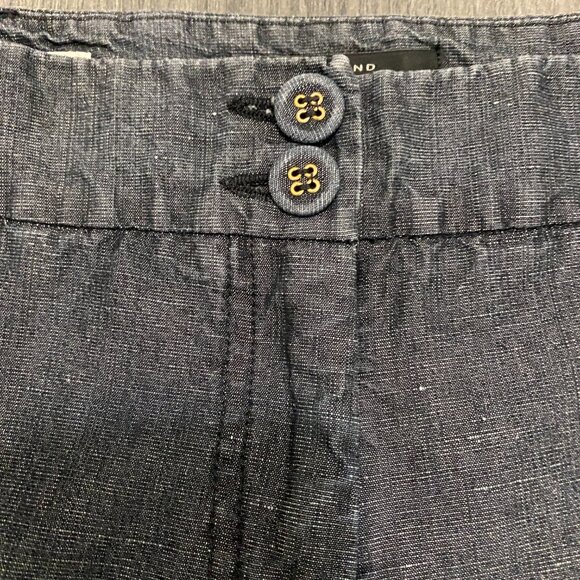 Weekend Max Mara Cotton Linen Blend Relaxed Fit Pants Size 4 - Picture 3 of 12